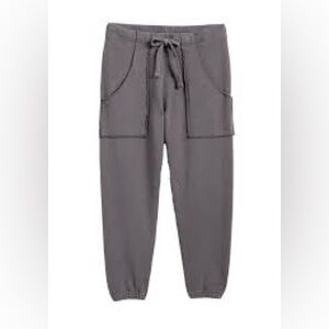 Frank & Eileen Eamon Triple Fleece Jogger Pants in Elephant Brown